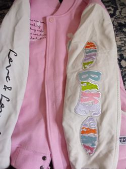 Wedding Cake Wake And Bake Letterman Jacket 