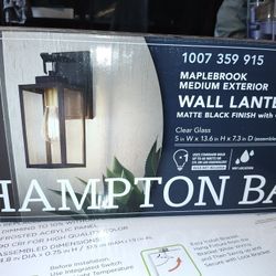 Hampton Bay Exterior Wall Lantern