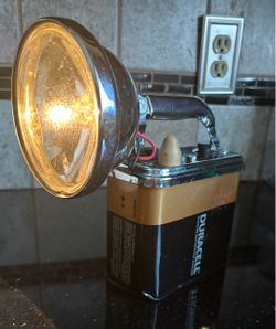 Vintage Eveready lantern No. 9101