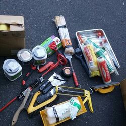 Painting Supplies And Tools
