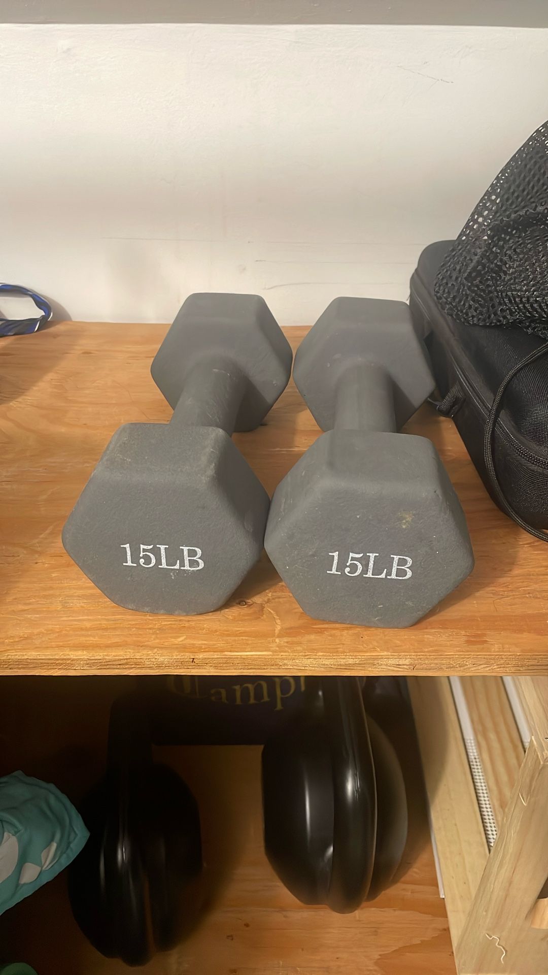 15lb dumbbells