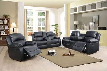 💥FREE DELIVERY💥Brand New  3PC Reclining Sofa Loveseat Chair Set