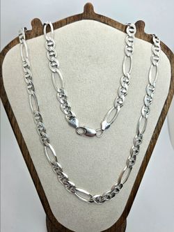 35.8 Gram 7.8mm Silver Chain