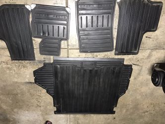 Custom fit Range Rover rubber mats