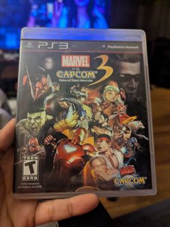 Marvel Vs Capcom 3 Fate Of Two Worlds Sony PlayStation 3 PS3 CIB Complete