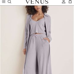 Venus Brunch Knit 3pc Set Soft Pine Green