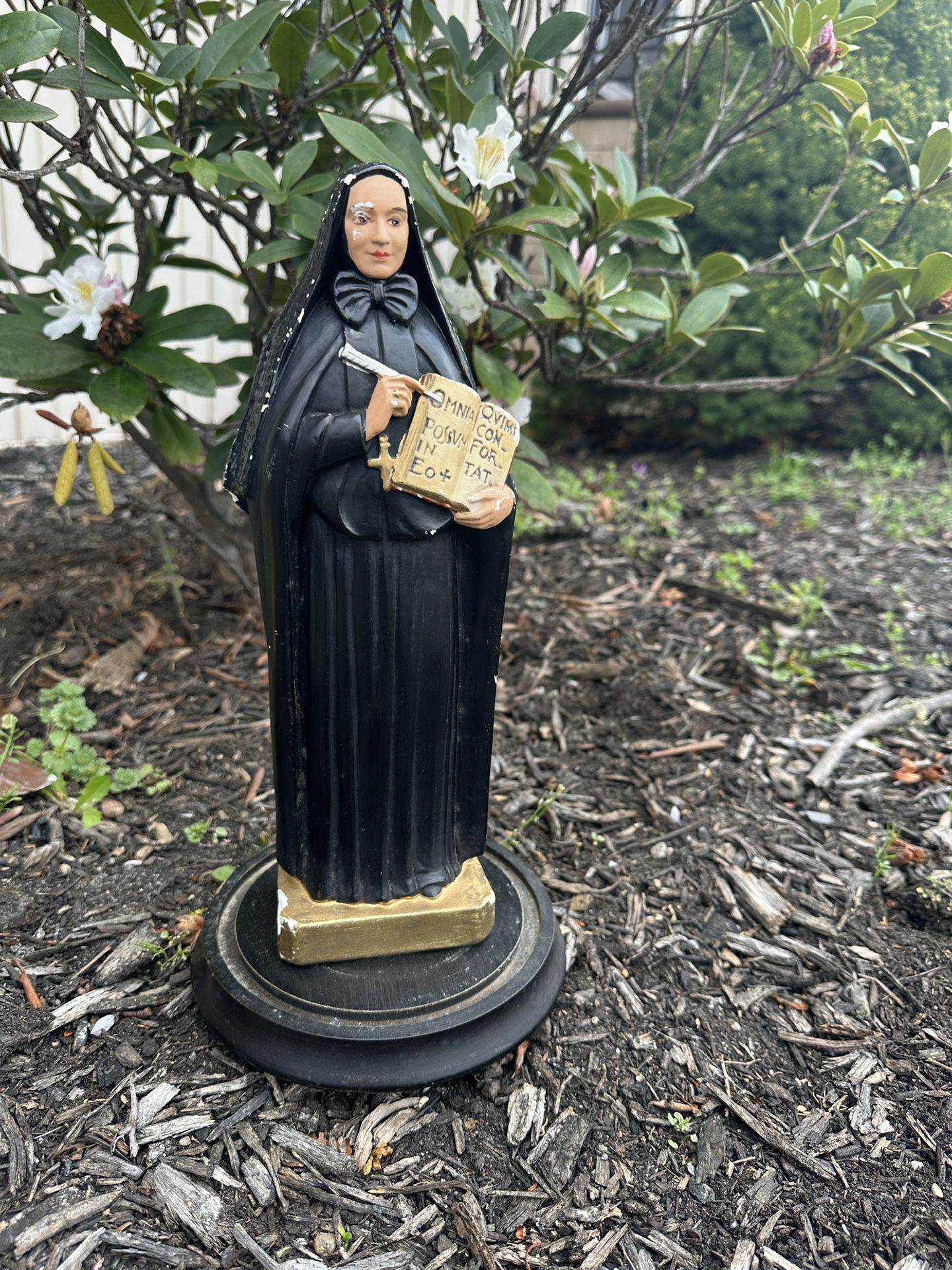 Saint Mother Francis Cabrini Xavier 1939 Statue-As Is-