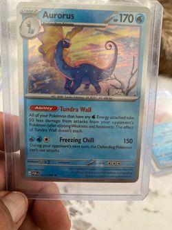 Aurorus pokemon card