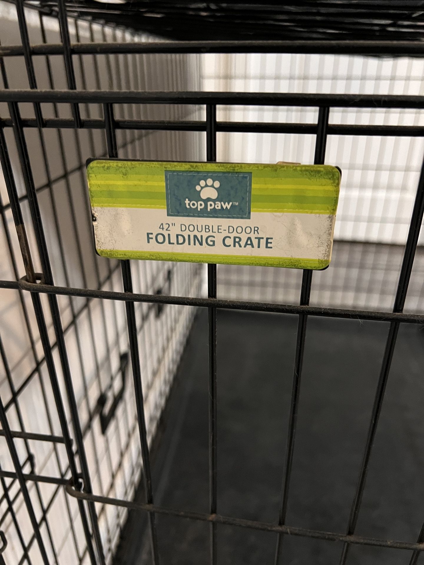 Large dog crate