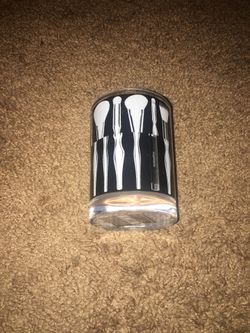 Makeup brush holder