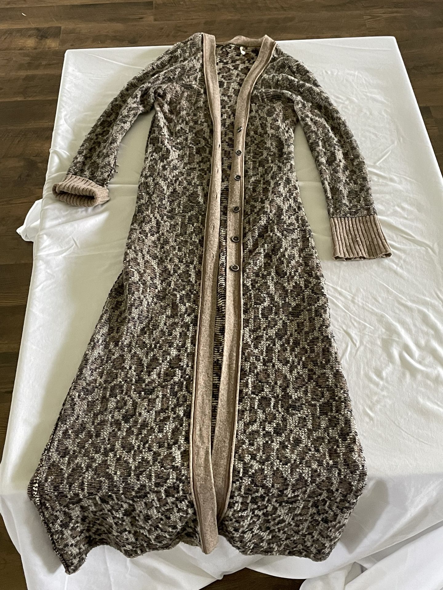 Long Sweater Six Buttons