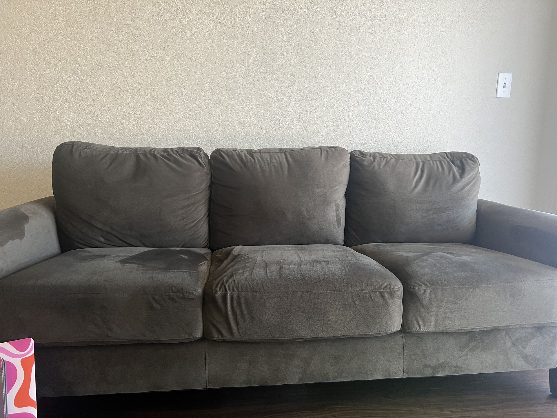 Soft Dark Brown Couch