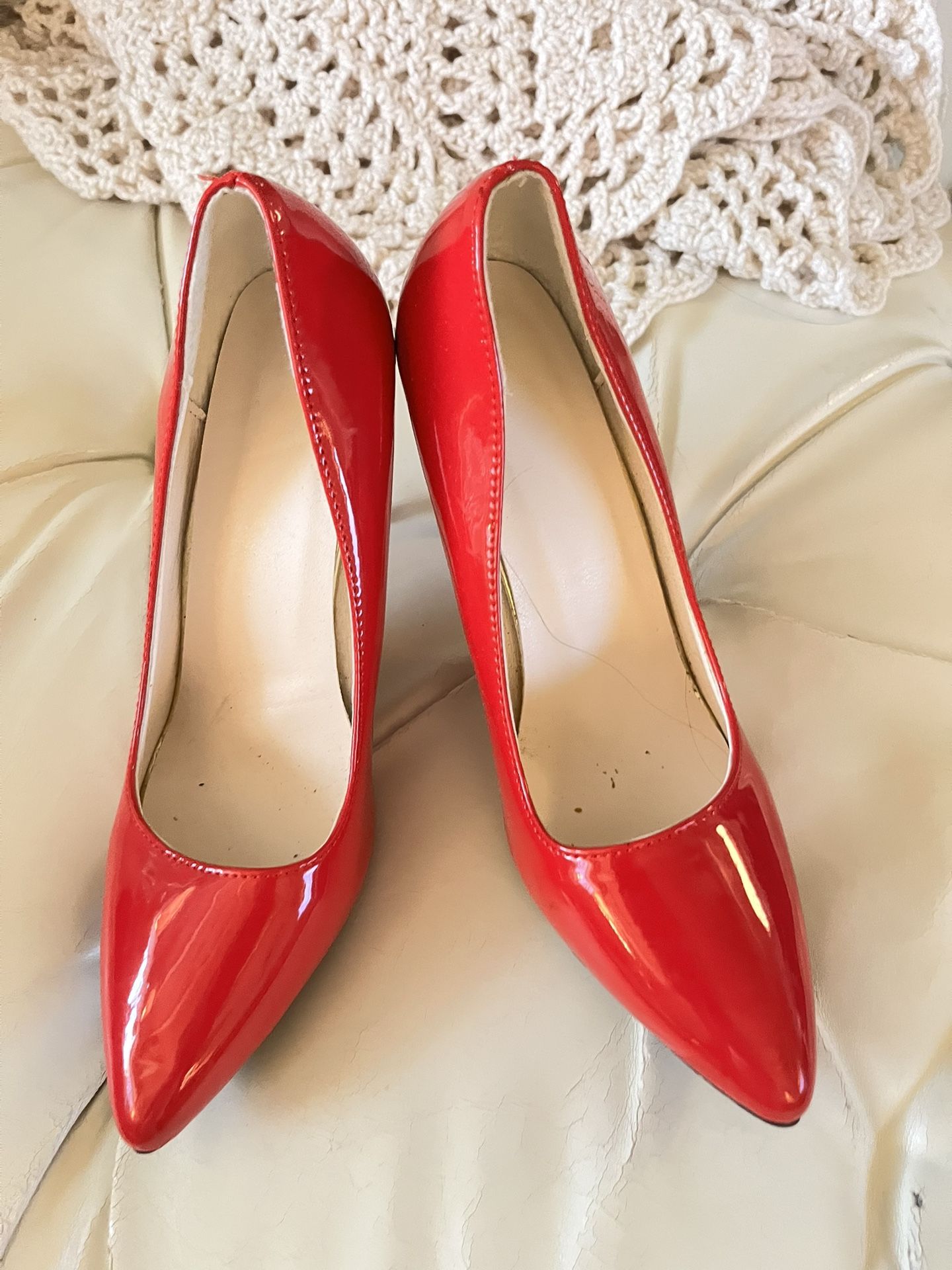 Shiny Red Stilettos