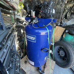 Campbell Hausfeld 80 Gallon Air Compressor - Excellent Condition