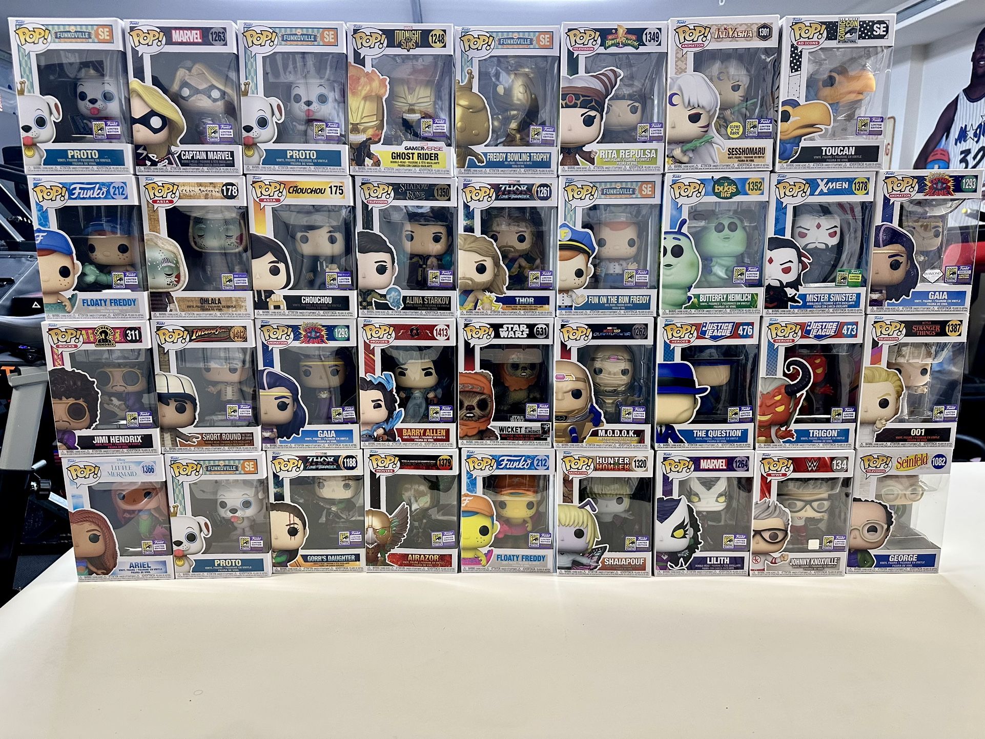 SDCC 23’ Funko Exclusive Pops