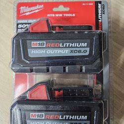 Milwaukee M18 6.0 2-pack