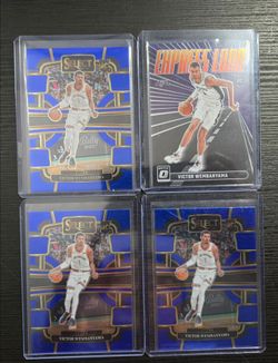 2023 Victor Wembayama Rookie Cards lot