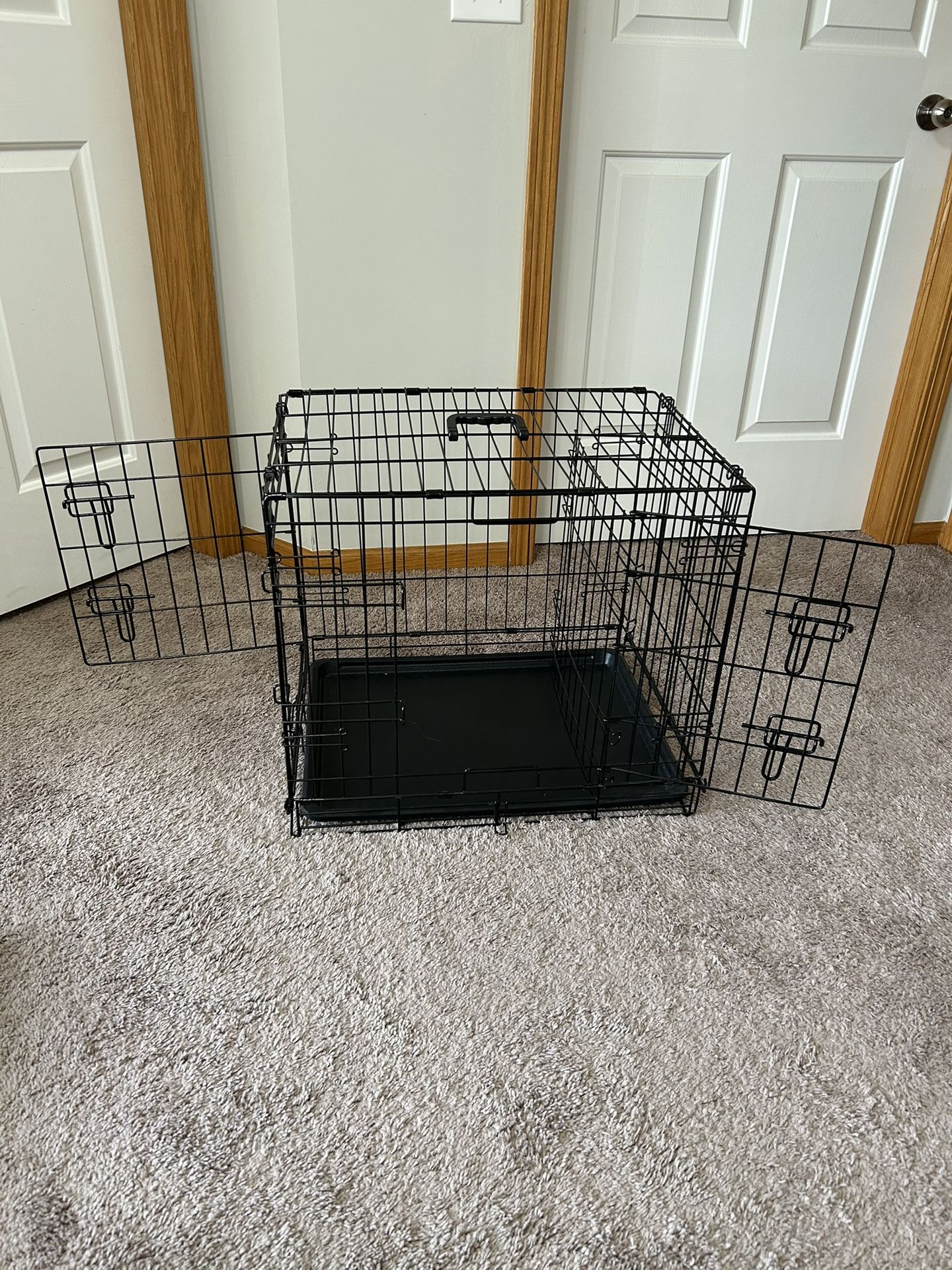 Small Pet Crate With 2 Doors