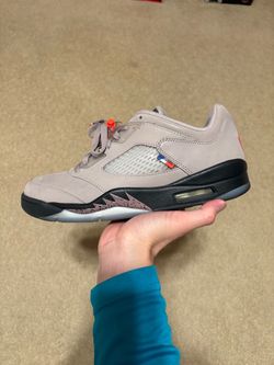Size 11 - CLEAN Nike Air Jordan 5 Retro Low PSG Paris Saint-Germain Paname w box