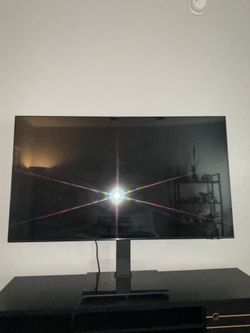 ‘55 Samsung Smart Tv & Tv Stand 