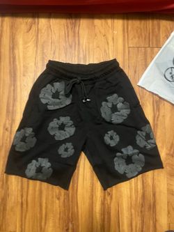 Denim tear shorts