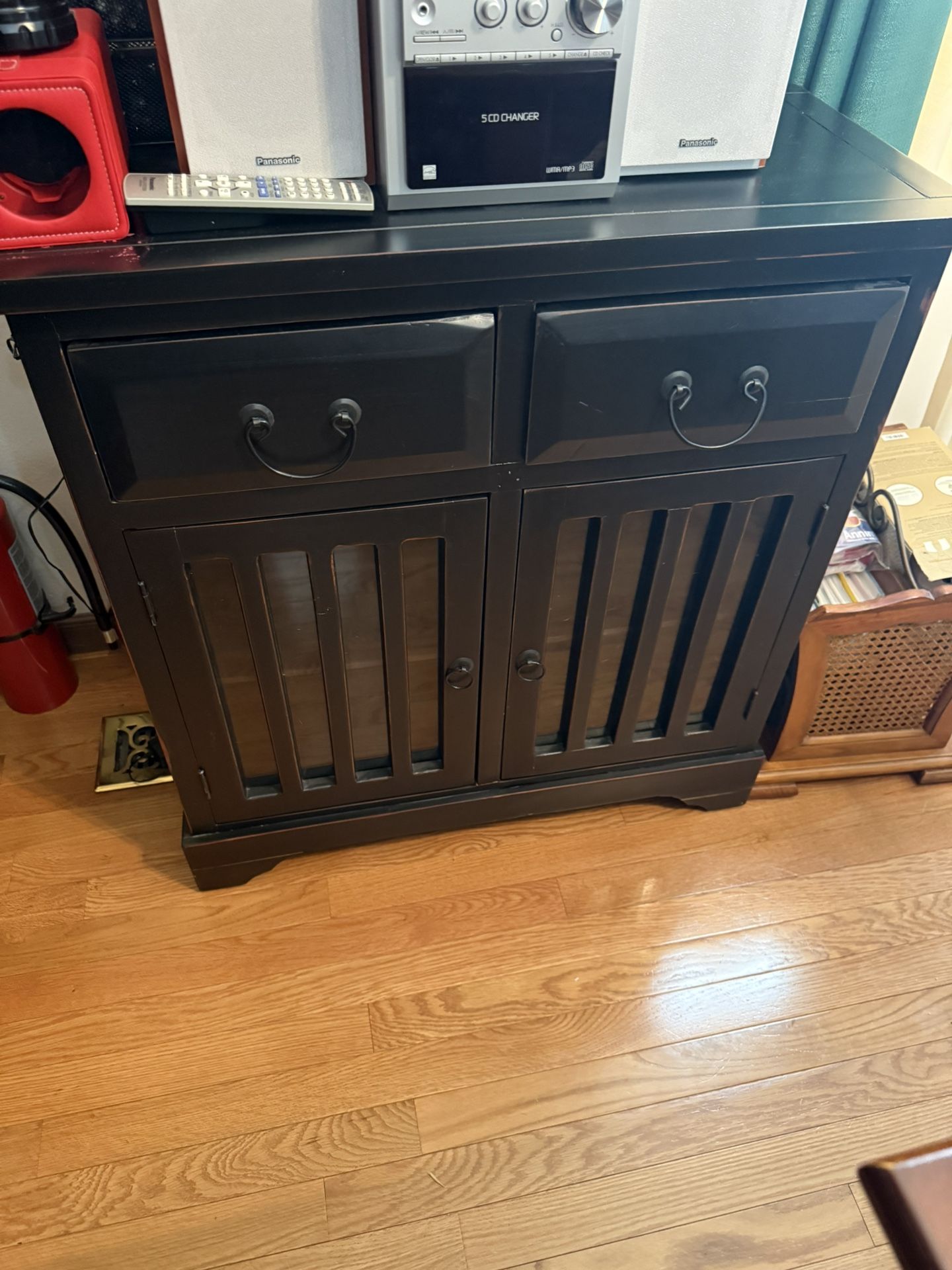 2 Drawer Storage Cabinet For Sale