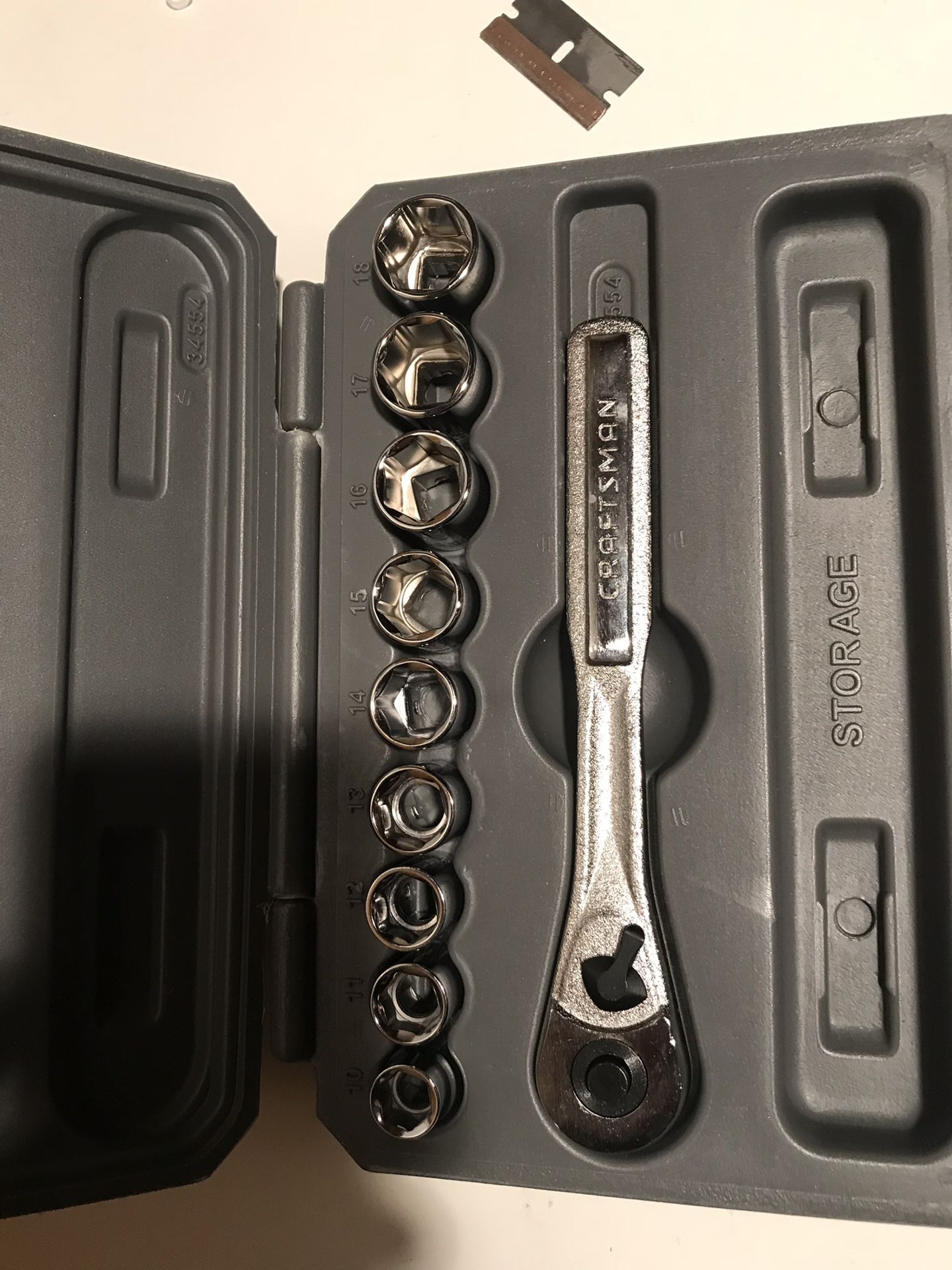 10 pieces socket wrench set