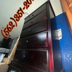 Five Drawer Cherry Pinewood Dresser Cajonera Comoda Nueva 
