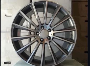 17" Mercedes-Benz Wheels - Gunmetal Machined Multi-Spoke AMG Style - $39 Down
