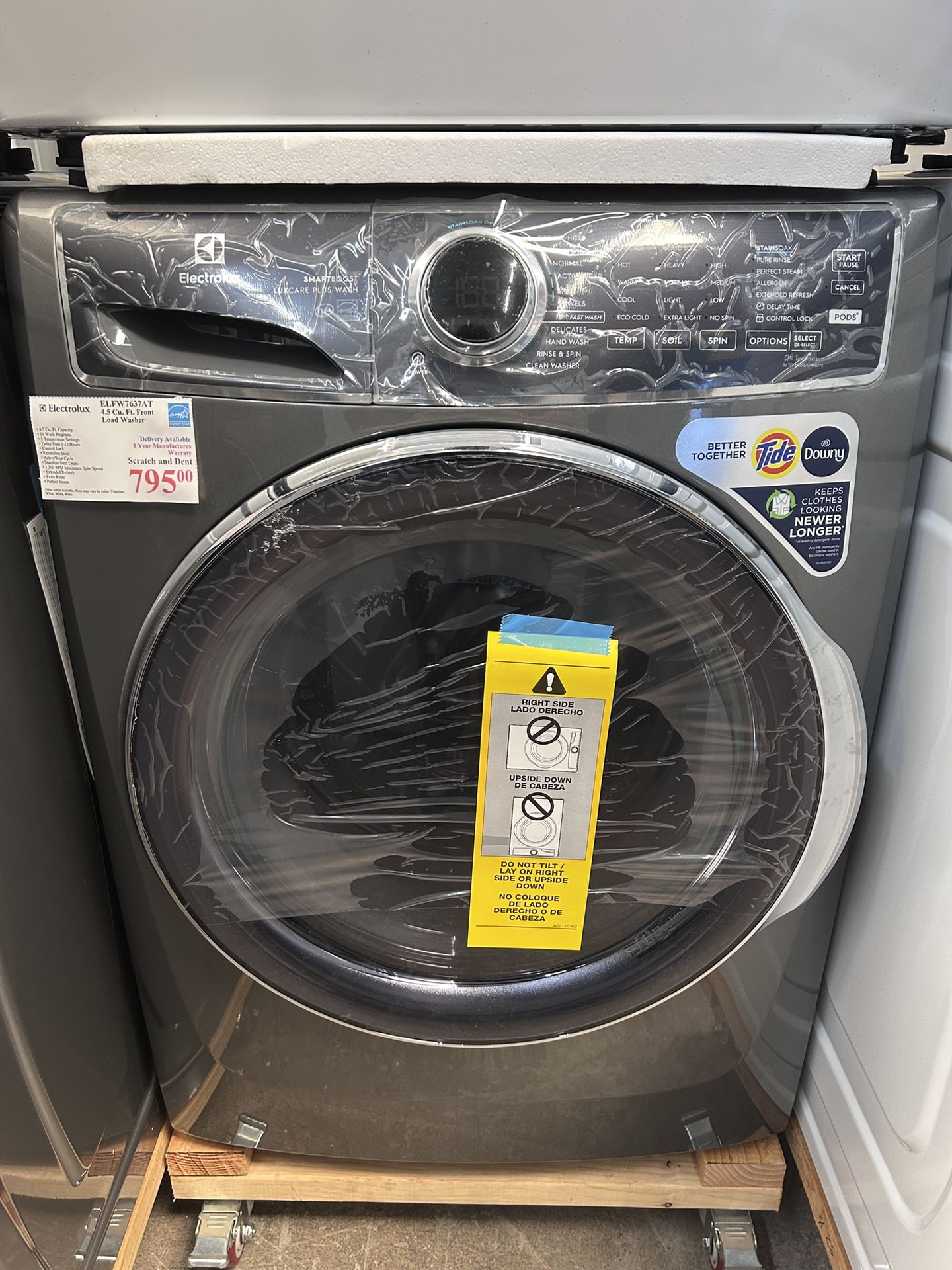 New! Electrolux 4.5 Cu Ft Front Load Washer