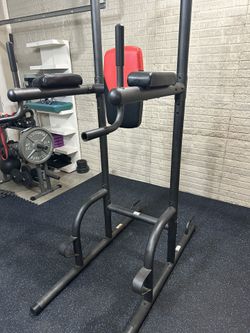Weider Power Tower with 4 Workout Stations and 300 Lb. User Capacity