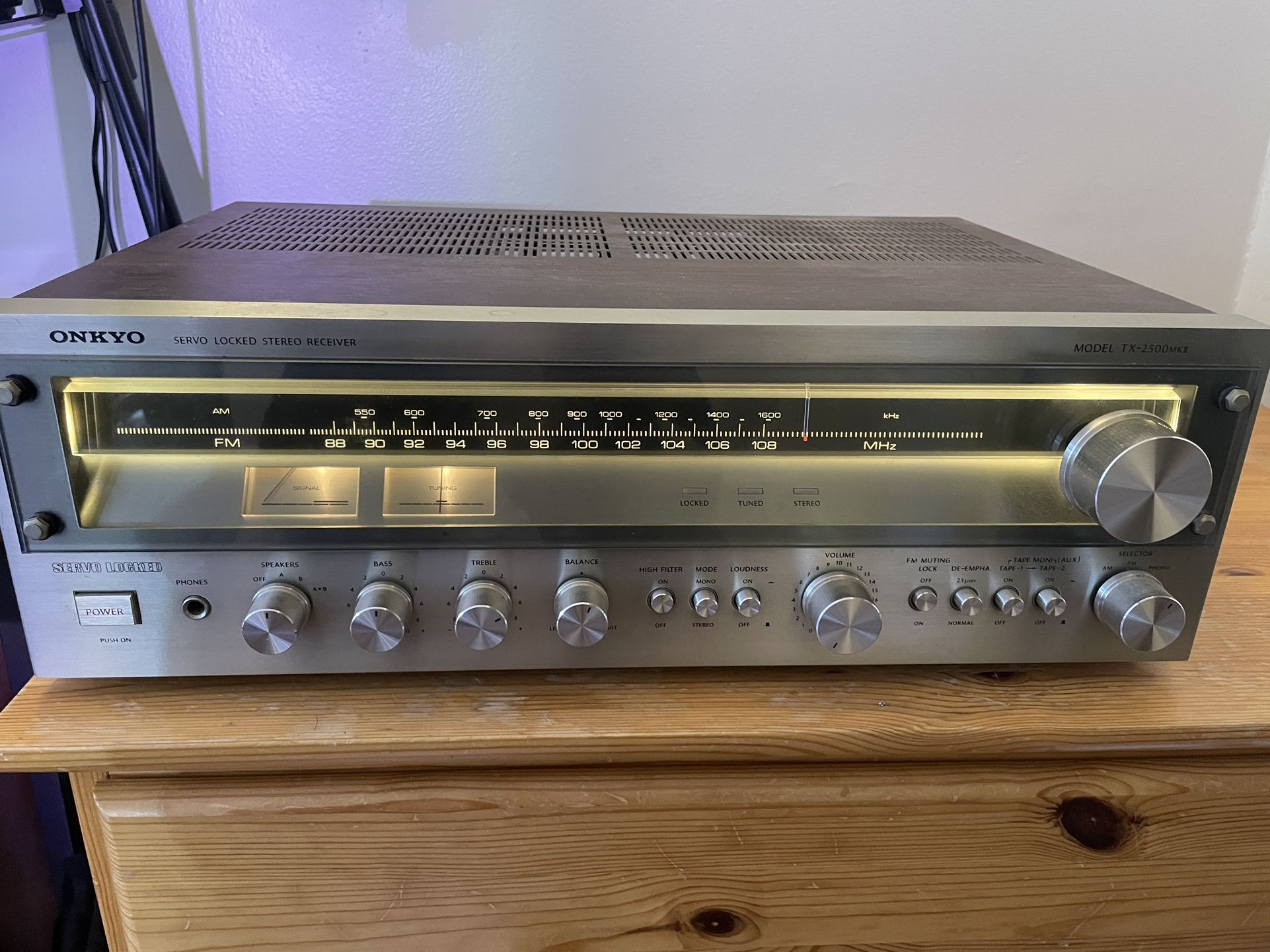 Onkyo Stereo Receiver Tx2500 MKII for Sale in Seattle, WA OfferUp
