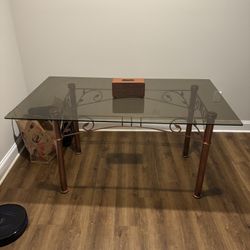 Rose Gold Dining Table