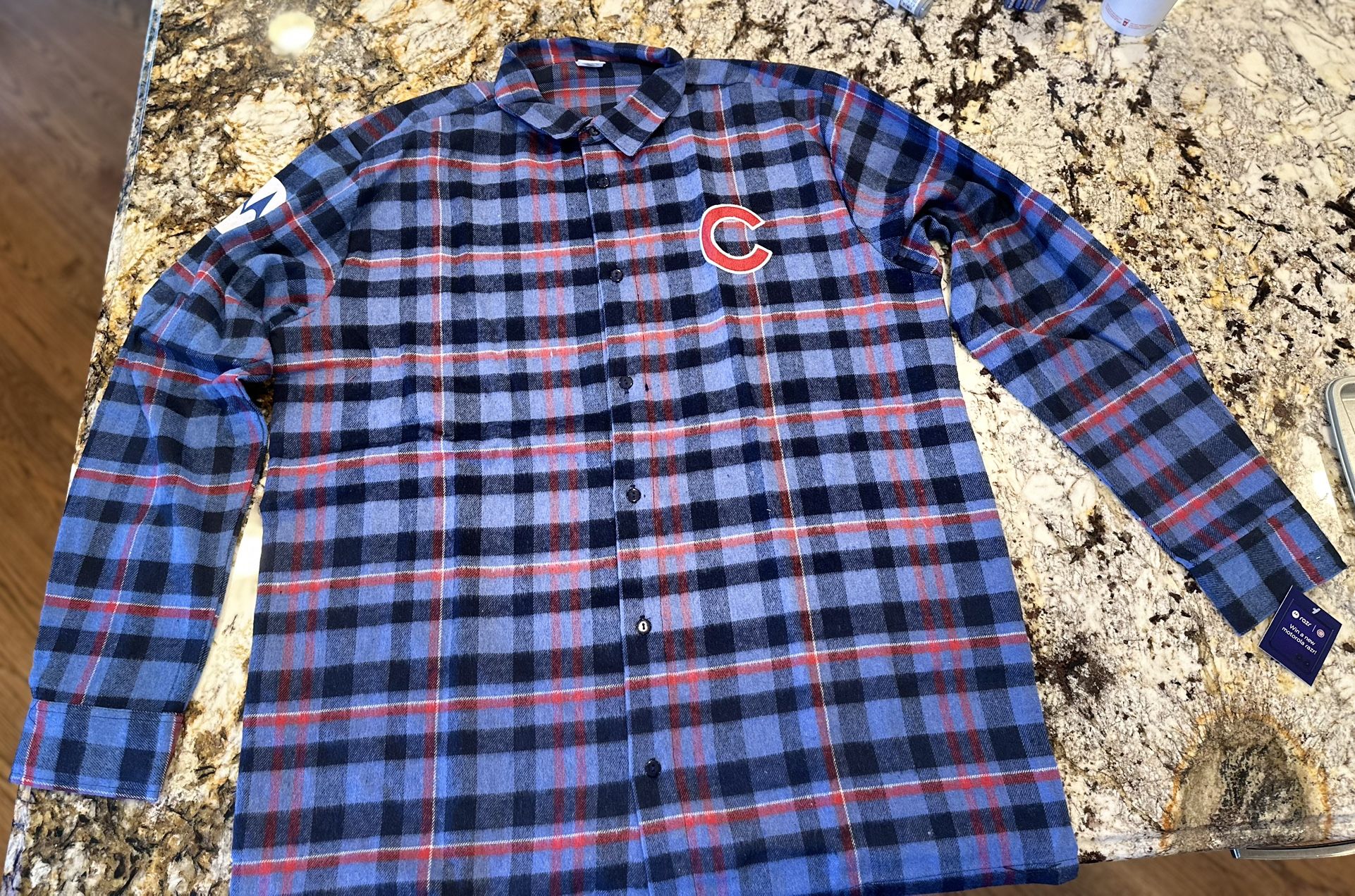 Cubs Flannel Size XL