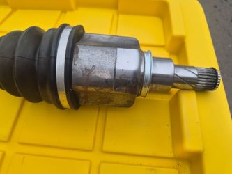 CV axle driver side