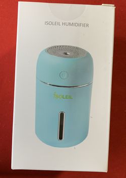 ISOLEIL Humidifiers Air Purifier Atomizer Essential Oil Diffuser with light available in blue and white