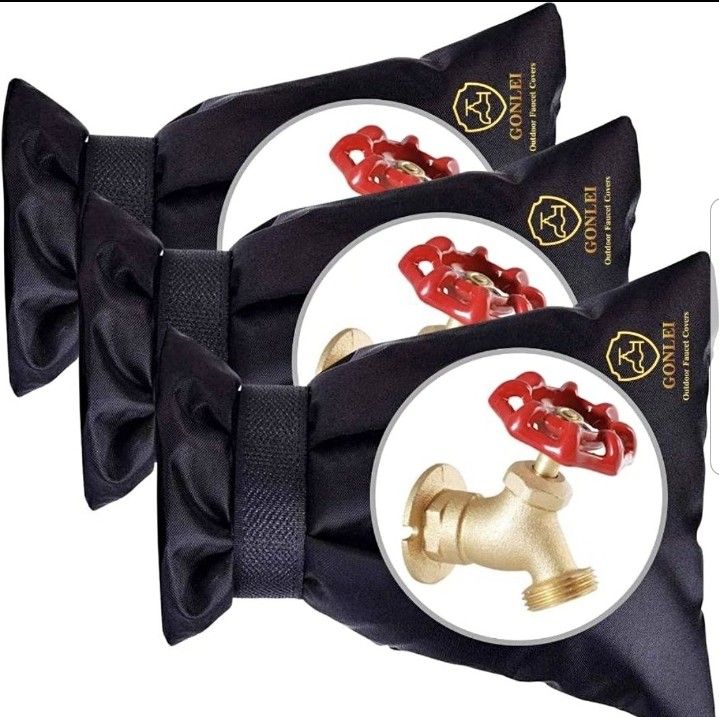 Outdoor Faucet Cover, Faucet Covers for Winter Freeze Protection, Freeze Proof Faucet and Sprinkler,