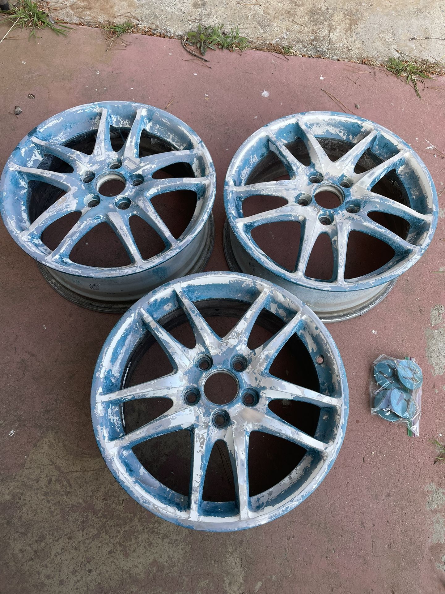Integra Dc5 Type R Wheels (3 Wheels)