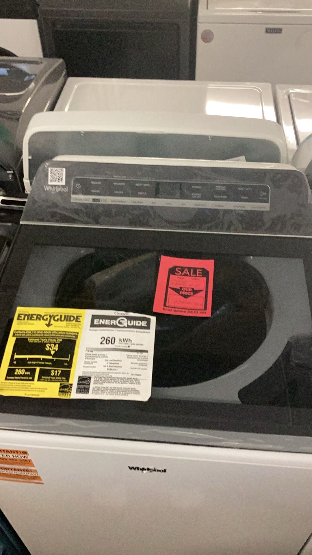 Brand New Whirlpool Washer