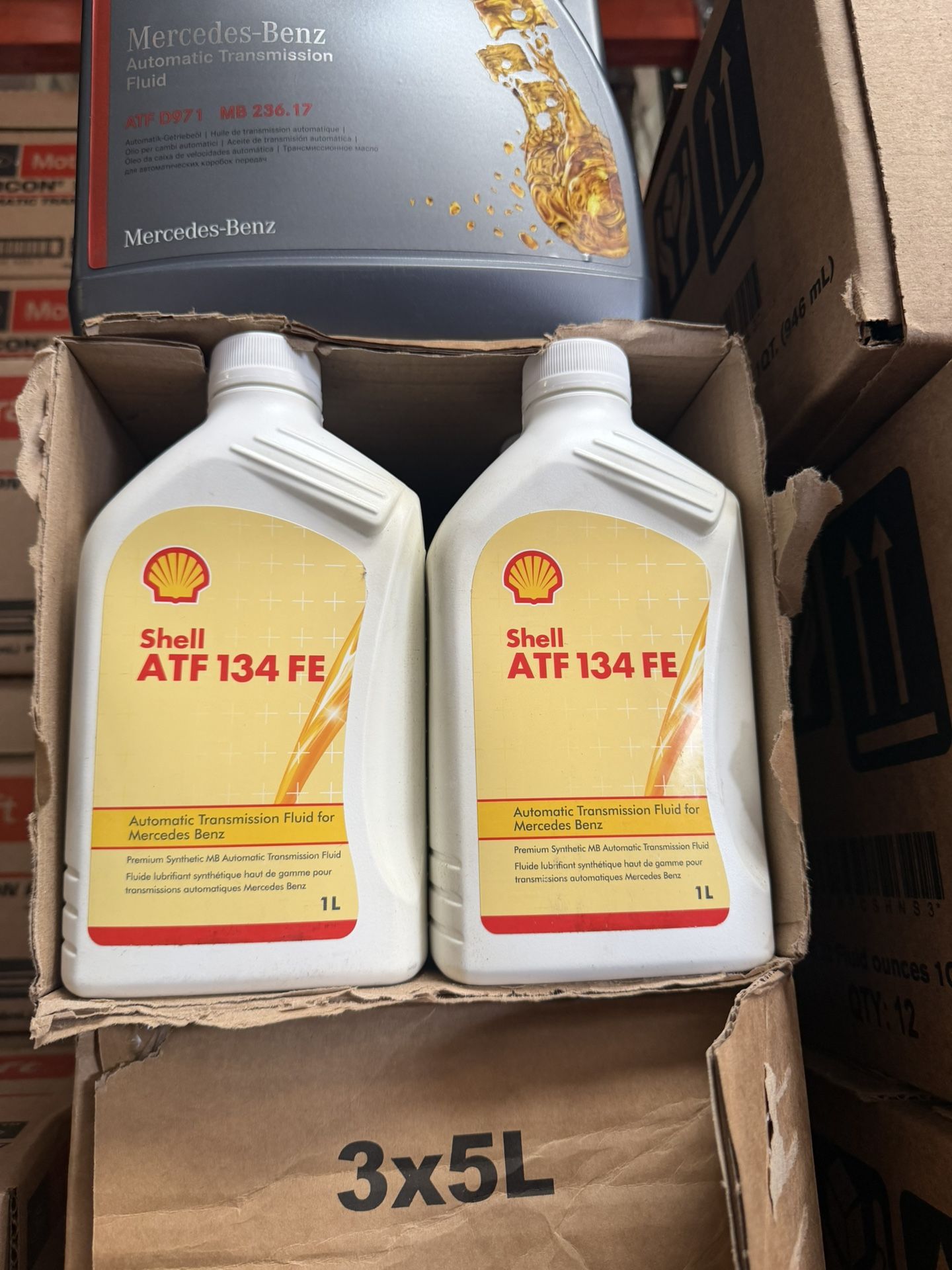 Shell ATF 134 FE Mercedes Transmission Fluid for Sale in Fontana, CA ...