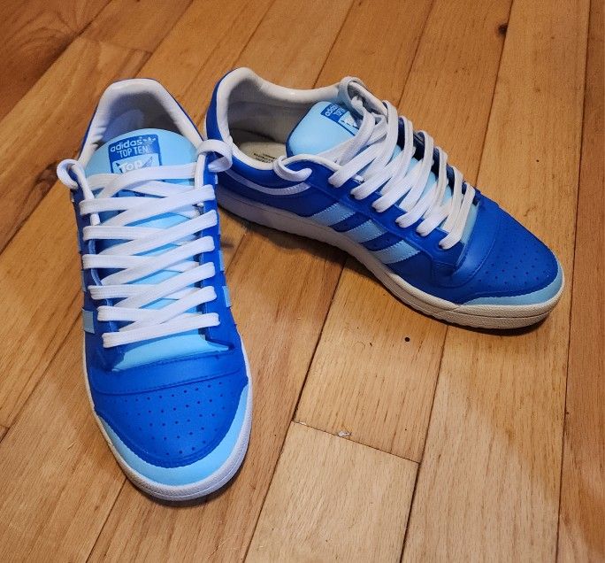 Adidas TOP TEN Lo Custom Color COBALT/Skyblue/White