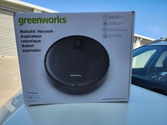 Greenworks Robotic Vacuum GRV-1010 Self-Charging, Wi-Fi Connectivity, 2200Pa (New)