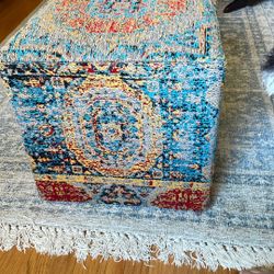 Beautiful Foot Stool/ Ottoman / Side Table
