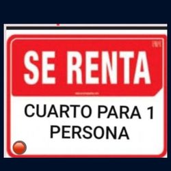 Se Renta 1 Cuarto  