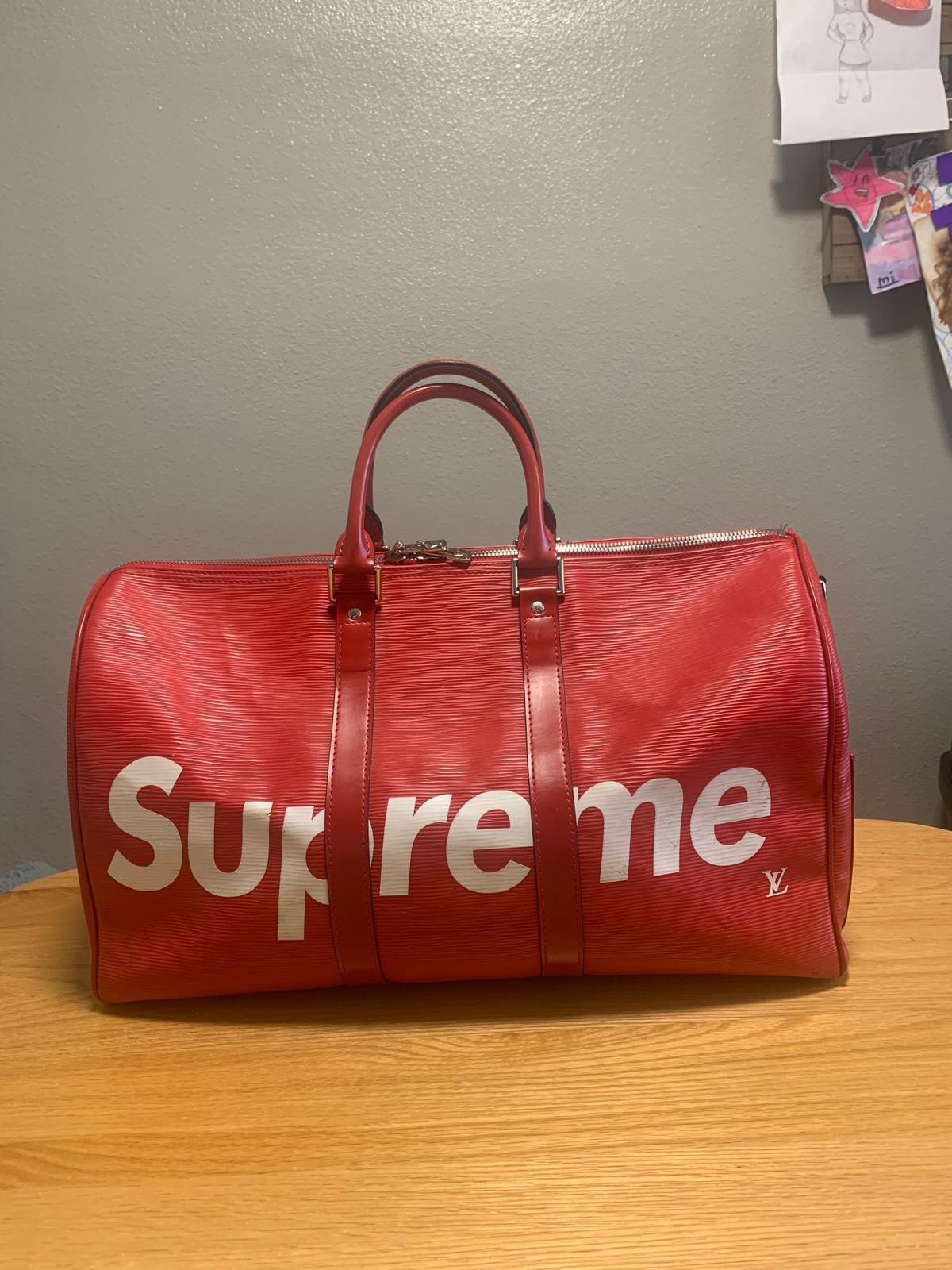Louis Vuitton x Supreme Keepall Bandouliere