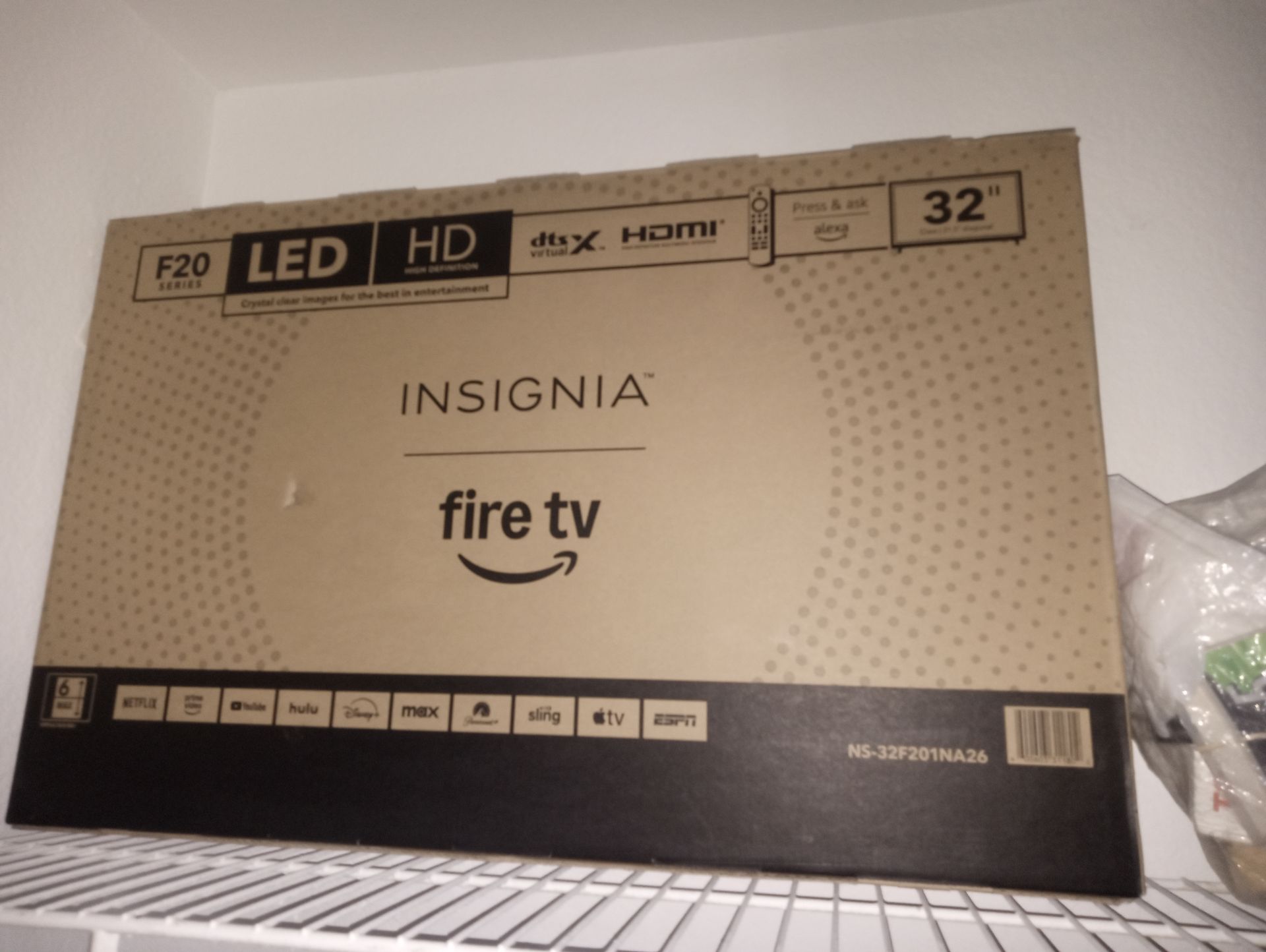 32in Insignia Amazon Fire Smart TV