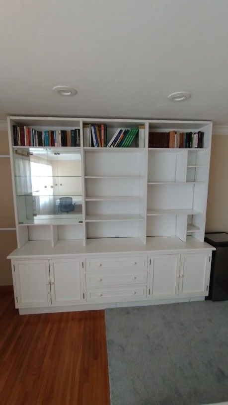 FREE White Wall Unit (2 Pieces)