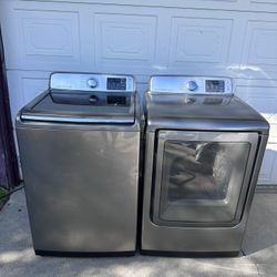 Samsung Washer and Electric Dryer Set
