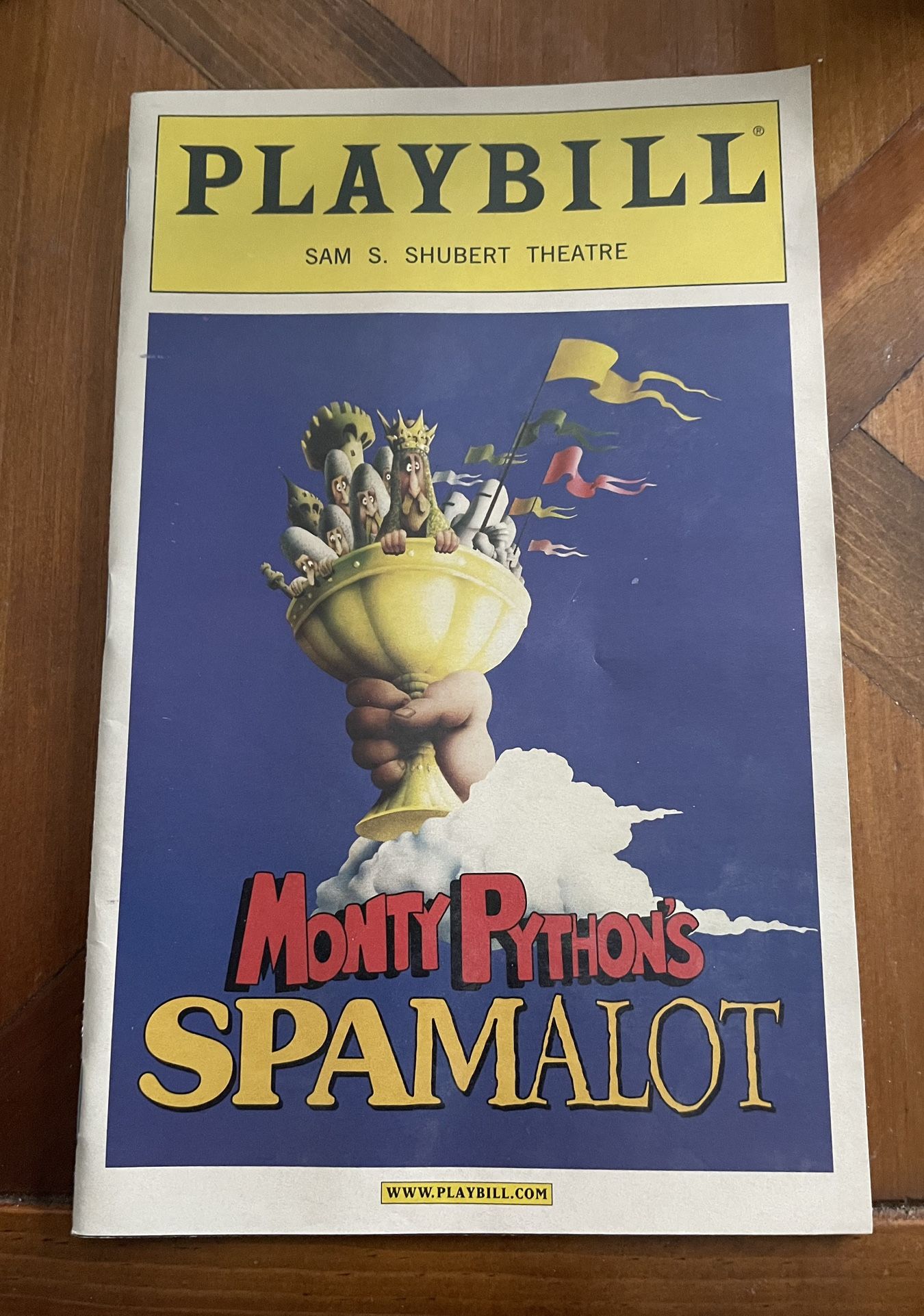 Spamalot Playbill