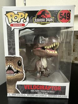 Funko Pop Jurassic Park Velociraptor 549